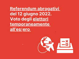 Voto degli elettori temporaneamente all'estero